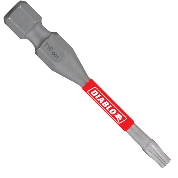 Diablo T10 TORX 2 In. Power Impact Screwdriver Bit DT102P1 346801