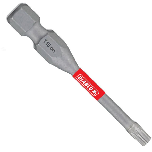 Diablo T15 TORX 2 In. Power Impact Screwdriver Bit DT152P1 351114