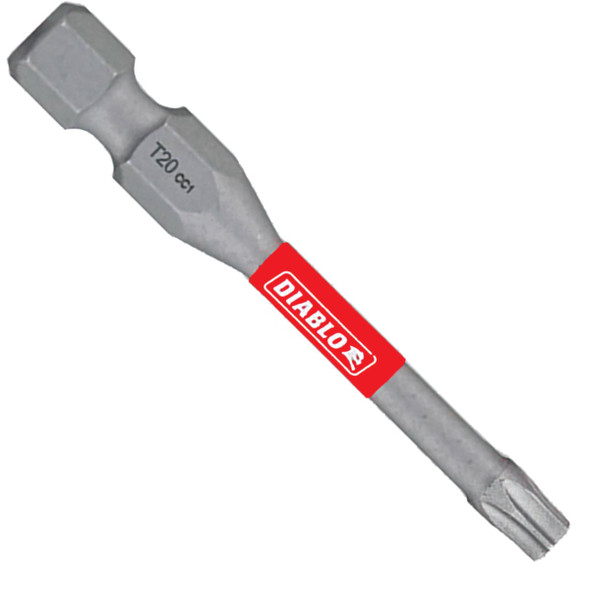 Diablo T20 TORX 2 In. Power Impact Screwdriver Bit (5-Pack) DT202P5 360367