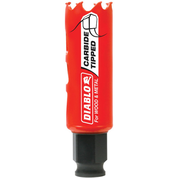 Diablo 1 In. Carbide-Tipped Hole Saw DHS1000CT