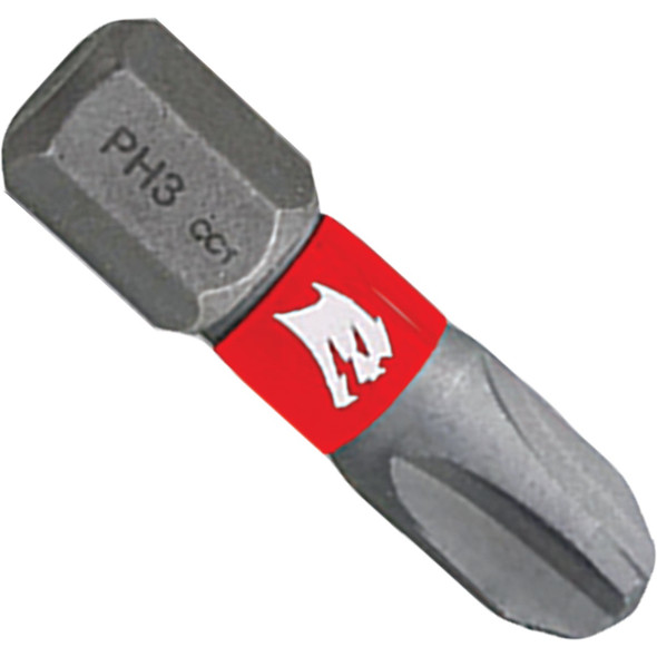 Diablo #3 Phillips 1 In. Insert Impact Screwdriver Bit (5-Pack)