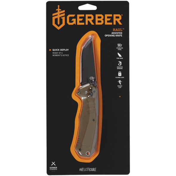 Gerber Haul 3.1 In. Folding Knife