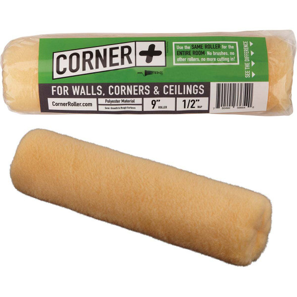 Corner Roller 9 In. x 1/2 In. Knit Paint Roller Cover 76512