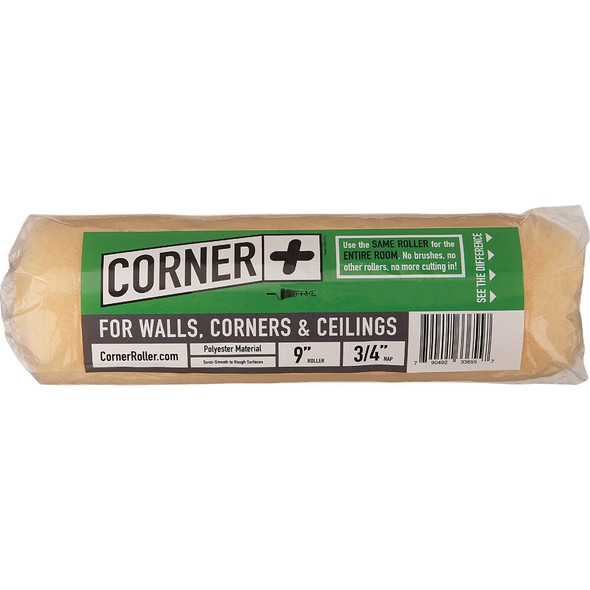 Corner Roller 9 In. x 3-4 In. Knit Paint Roller Cover 76534 785710