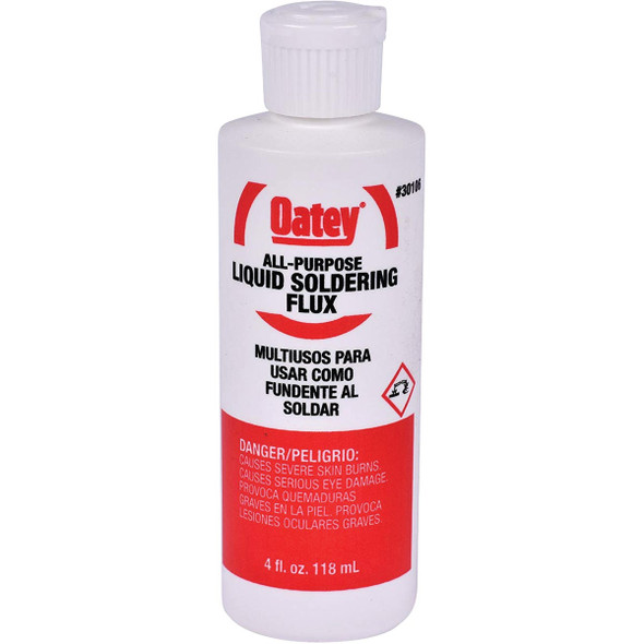 Oatey 4 Oz. No. 11 All-Purpose Soldering Flux, Liquid 30106