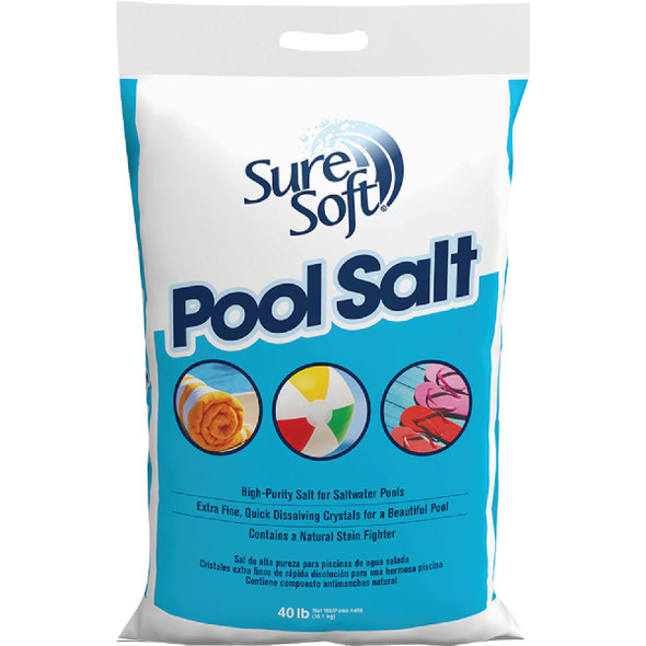 Sure Soft 40 Lb. Pool Salt 775640