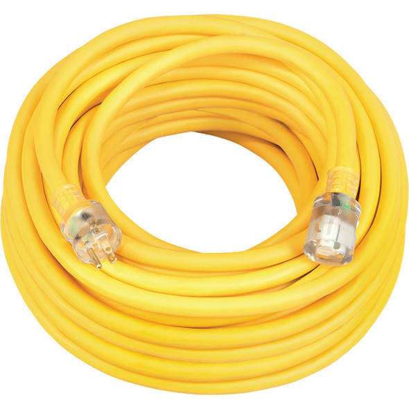 Coleman Cable 25 Ft. 10/3 Cold Weather Extension Cord 1787SW0002