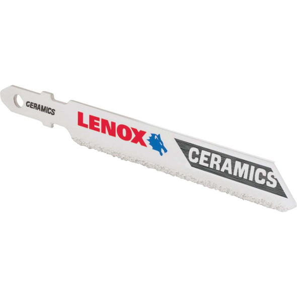 Lenox 3-1/2 In. T-Shank Carbide Grit Jig Saw Blade for Ceramic (3-Pack) 1991608