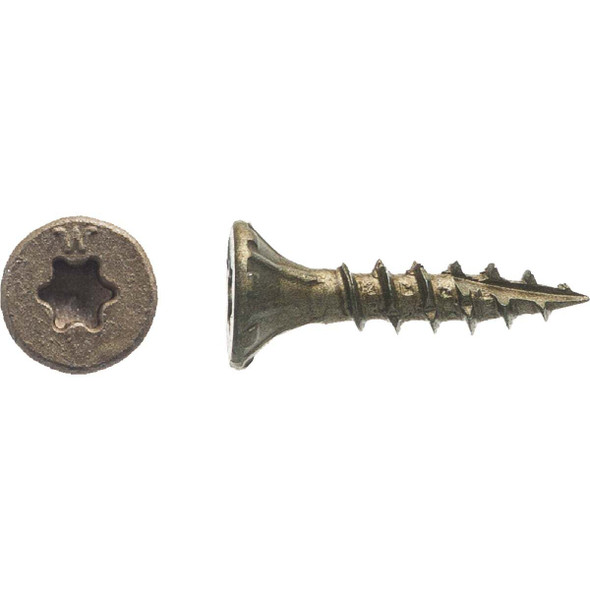 Big Timber #8 x 3/4 In. Bronze Flat Head Wood Screw (381 Ct., 1 Lb.) 1BTX834