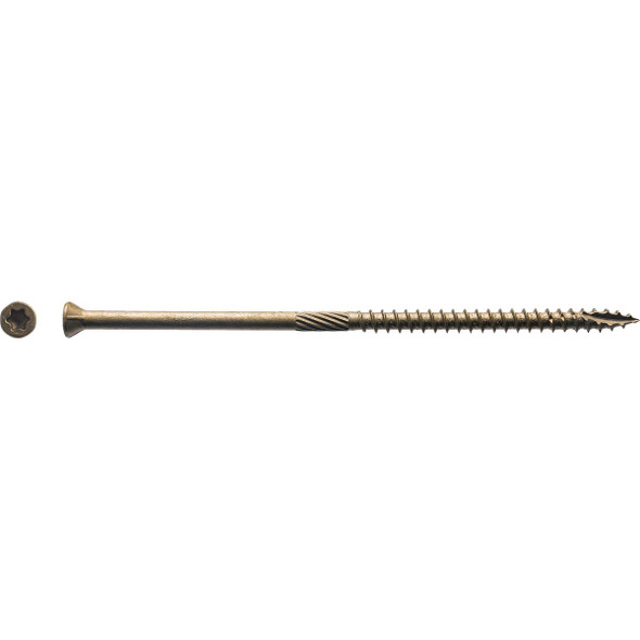 Big Timber #9 x 4 In. Bronze Trim Screw (1 Lb.) 1THB94