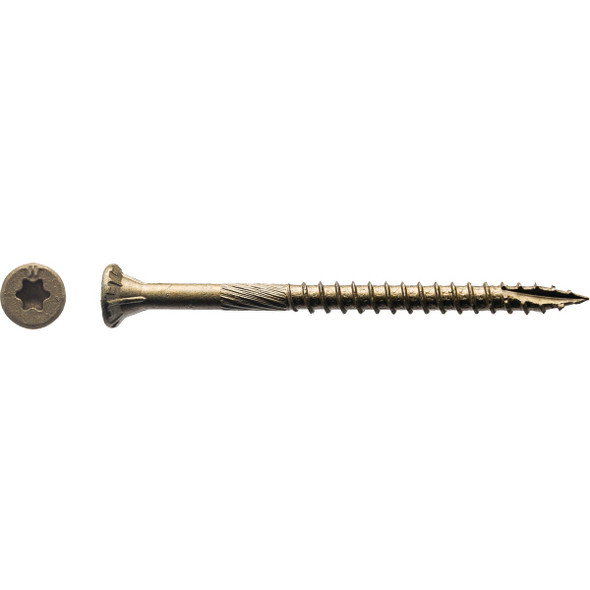 Big Timber #9 x 2-1/2 In. Bronze Flat Head Wood Screw ( 2500-Count) BTX9212