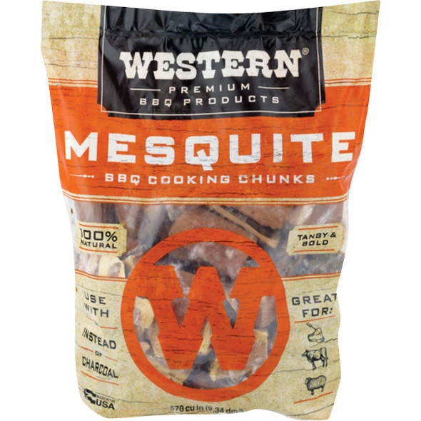 Western 500 Cu. In. Mesquite Wood Smoking Chunks 78154