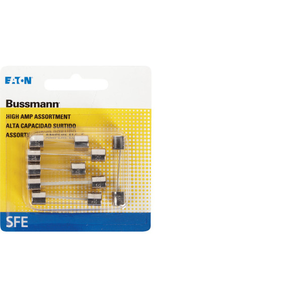 Bussmann SFE High Amp Fuse Assortment (7-Piece) BP/SFE-AH6-RP