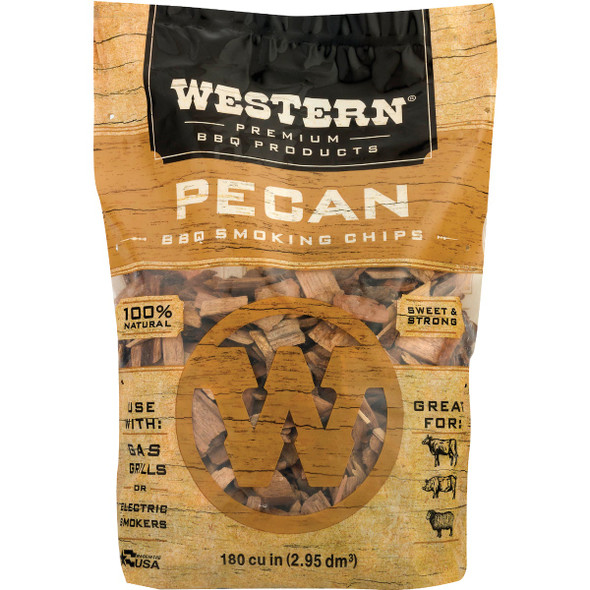 Western 180 Cu. In. Pecan Wood Smoking Chips 18076