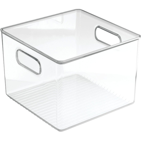 iDesign 8 In. W. x 6 In. H. x 8 In. D. Clear Fridge/Pantry Storage Binz 71230 iDesign 8 In. W. x 6 In. H. x 8 In. D. Clear Fridge/Pantry Storage Binz 71230