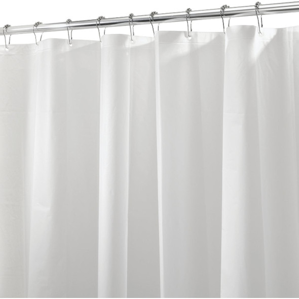 iDesign 72 In. x 72 In. Frost Peva Shower Curtain Liner 12051