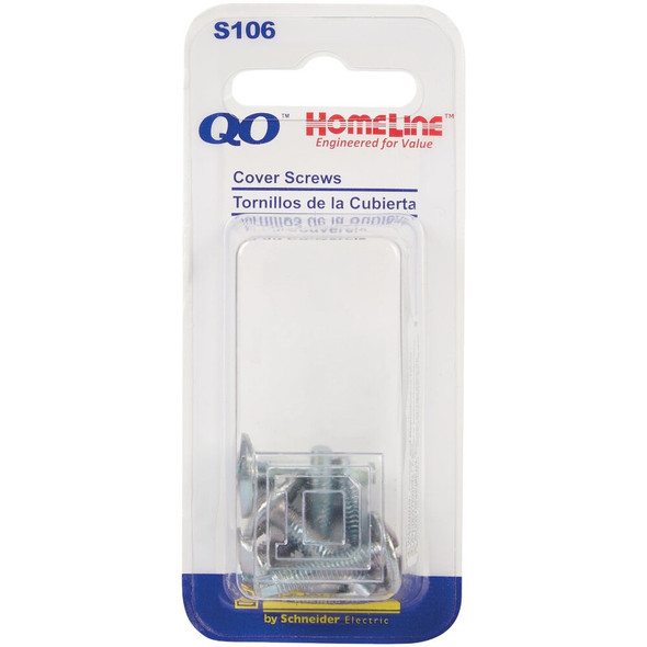 Square D QO/Homeline Load Center Cover Screws (6-Pack)