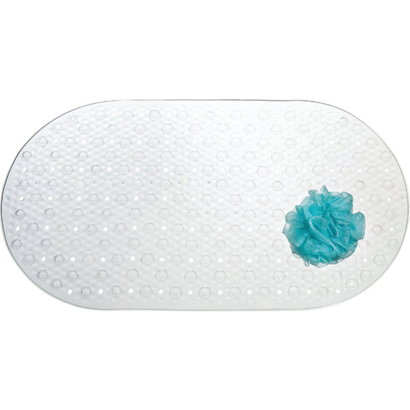 iDesign Orbz 27 In. Suction Bath Mat 80550 iDesign Orbz 27 In. Suction Bath Mat 80550