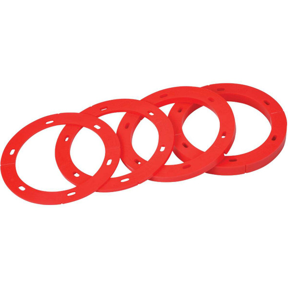 Oatey Set-Rite Toilet Flange Spacer Kit (Includes Four Spacer Sizes) 43406