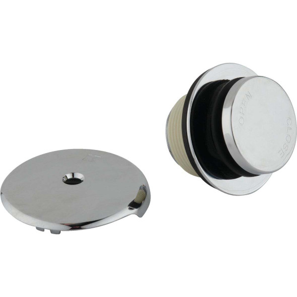 Plumb Pak Foot Lok Stop Polished Chrome Bath Drain Trim Kit P826-66PC