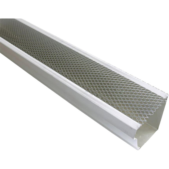 Spectra Pro Select Armour 5-1/4 In. x 3 Ft. Aluminum Screen Gutter Guard GS5013M