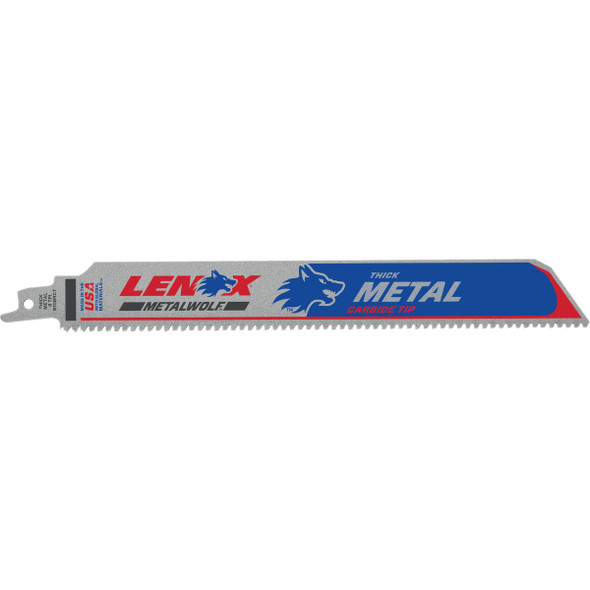 Lenox Lazer CT 9 In. 8 TPI Carbide Reciprocating Saw Blade 2014224