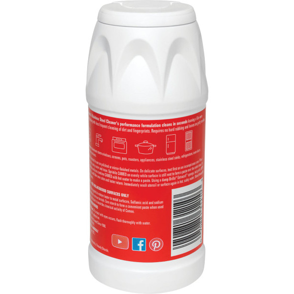 Brillo Cameo 10 Oz. Aluminum & Stainless Steel Metal Cleaner 31210 639404