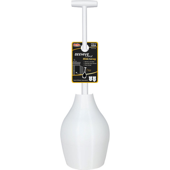 Korky Beehive Max HideAway Telescoping Plunger with Holder 97-4A