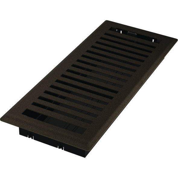 Imperial Montezuma 4 In. x 12 In. Bronze Age Steel Floor Register RG3435