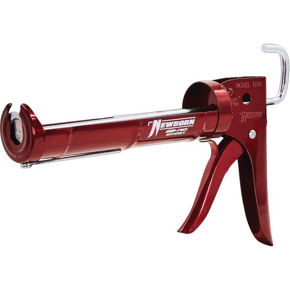 Newborn 10 Oz. Drip-Free Super Ratchet Rod Cradle Caulk Gun 189D