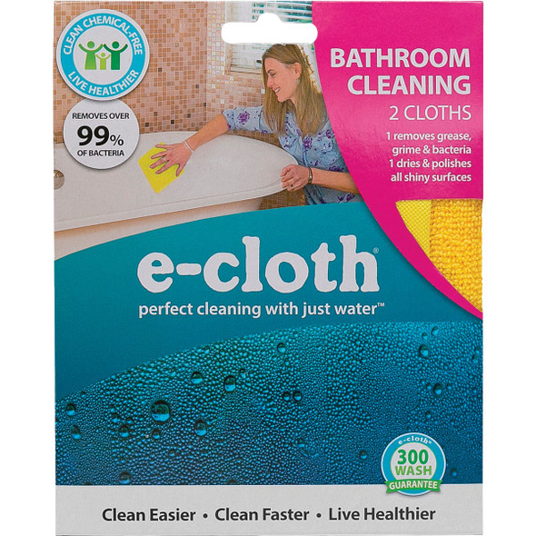 E-Cloth Bathroom Cleaning Cloth (2-Count) 10604 604173