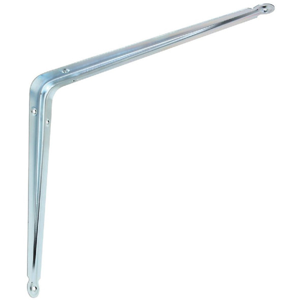 National Hardware 12 In. x 14 In. Zinc-Plated Steel Shelf Bracket Pack of 10