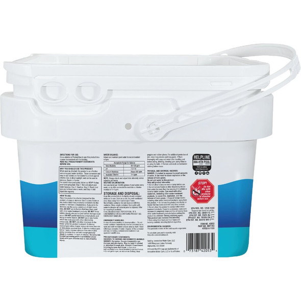 HTH Pool Care 3 In. 8 Lb. Chlorine Tabs Advanced 42053 841329
