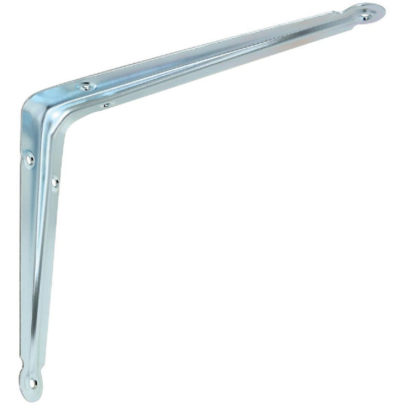 National Hardware 8 In. x 10 In. Zinc-Plated Steel Shelf Bracket Pack of 10