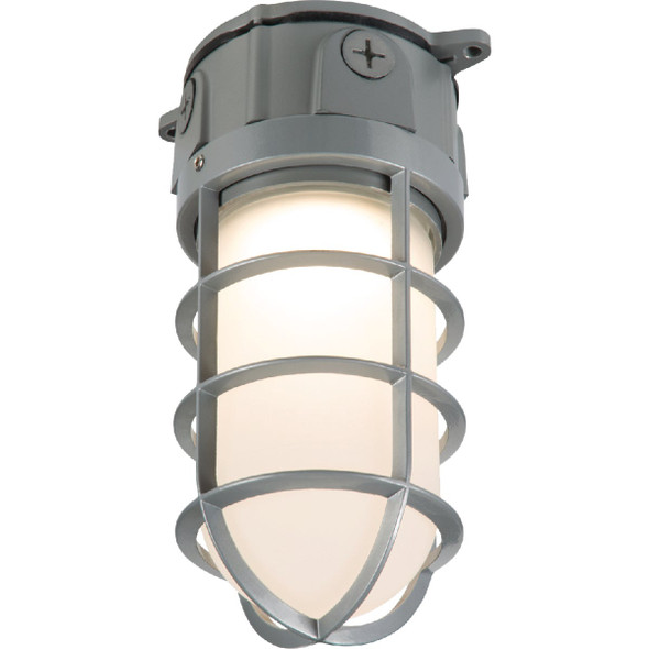 Halo 17.7W LED Vapor Tight Gray Barn Light Fixture VT1730