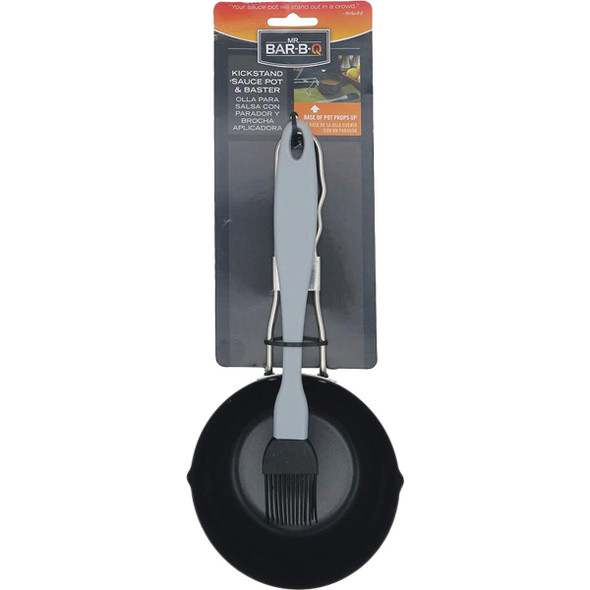 Mr. Bar-B-Q Steel Baster & Kickstand Pot 06833Y