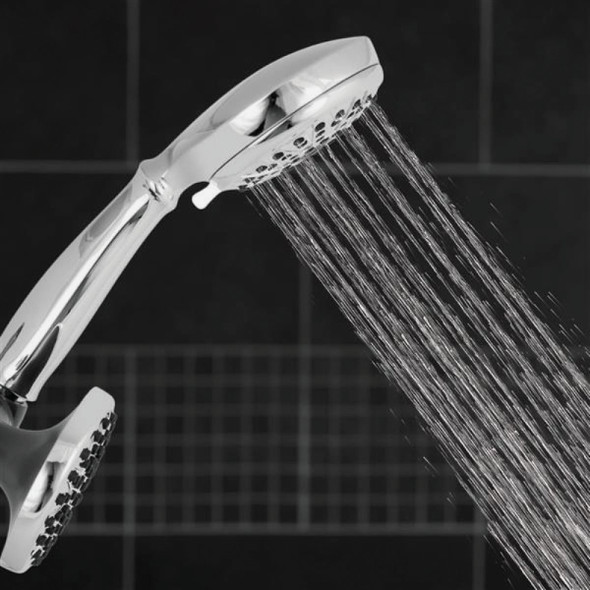 Waterpik PowerSpray + 9-Spray Dual Showerhead