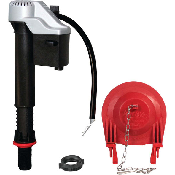 Korky QuietFILL Platinum Fill Valve and 3 In. Flapper Kit 830MP