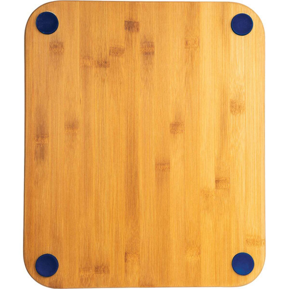 Core Bamboo 13.5 In. Square Natural Sapphire Foot Grip Cutting Board DBC27697
