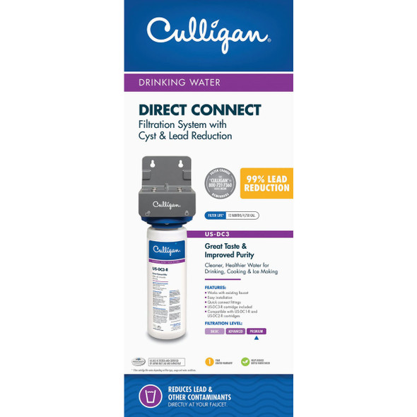 Culligan US-DC-3 Direct Connect Under-Sink Water Filter US-DC-3 479526