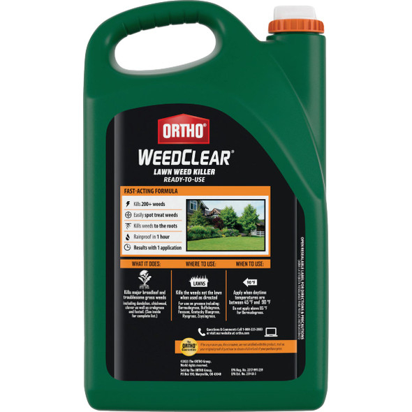 Ortho WeedClear 1 Gal. Ready-To-Use Refill Lawn Weed Killer 4659605 741277
