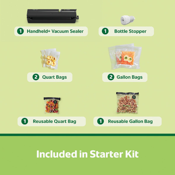 FoodSaver Handheld+ 2-in-1 Vacuum Sealing System 2205435 650324