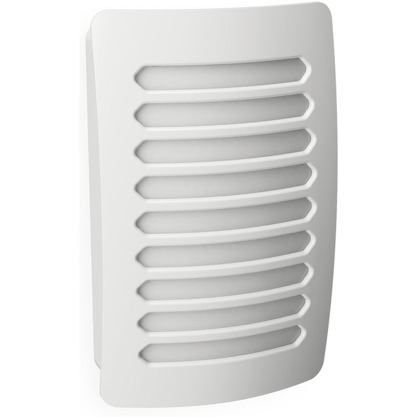 Westek White Dusk To Dawn LED Louver Decoplug Night Light NL-DPLV-W 526691