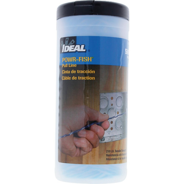 Ideal Powr-Fish Continuous-Fiber Polyline 500 Ft. L. Wire Pull-Line 31-348 555905