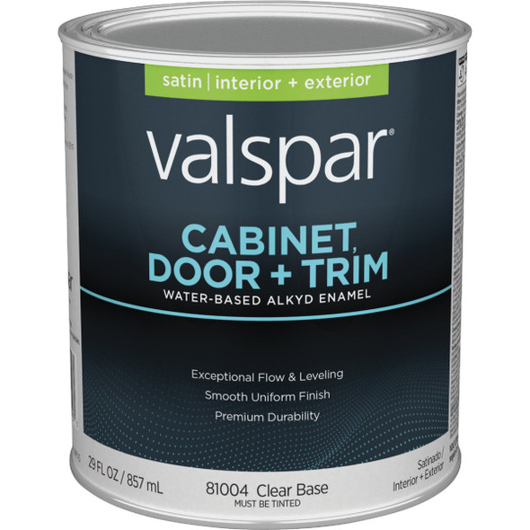 Valspar Cabinet, Door, & Trim Int Sat Clear Bs Enamel 028.0081004.005