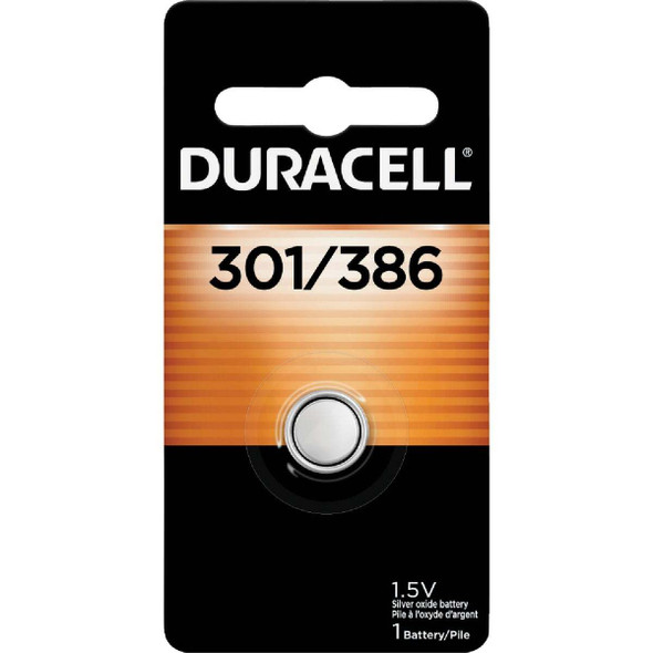 Duracell 301/386 Silver Oxide Button Cell Battery 66127