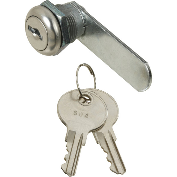 National Hardware 1/4 In. Chrome Utility Lock N185-272 Pack of 5