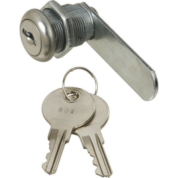 National Hardware 1/2 In. Chrome Utility Lock N185-280 Pack of 5