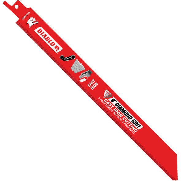 Diablo 9 In. Diamond Grit Reciprocating Saw Blade DS0930DGX
