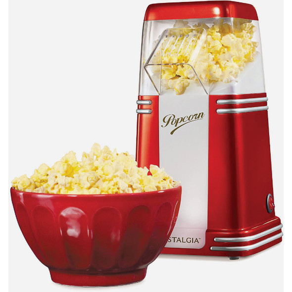 Nostalgia Retro Series 8-Cup Hot Air Popcorn Popper Nostalgia Retro Series 8-Cup Hot Air Popcorn Popper